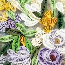Sale Spring Bouquet Renoir Quilling Card Famous Painting Cards | Bird & Flower Cards