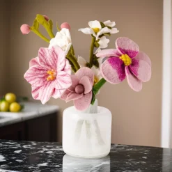 Outlet Strawberry Fields Felt Flower Bouquet Felt Flowers