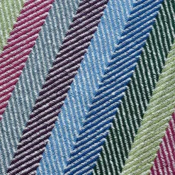 Hot Striped Recycled Cotton Throw Blanket Blankets & Throws