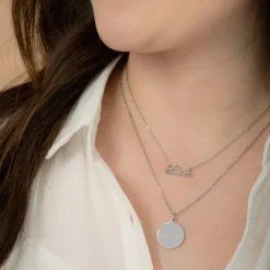 New Summit Necklace Silver Fight Trafficking | Necklaces