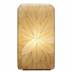 Outlet Sunburst Table Lamp – Natural Leaf Lamps
