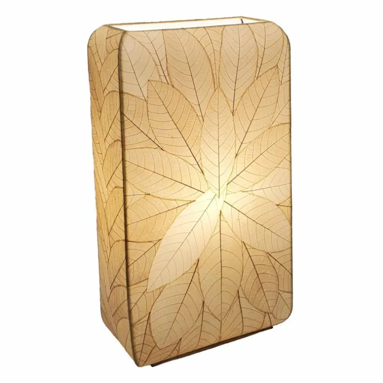 Outlet Sunburst Table Lamp – Natural Leaf Lamps