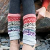 Outlet Tahoe Legwarmers Ash Knitwear