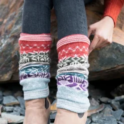Outlet Tahoe Legwarmers Ash Knitwear