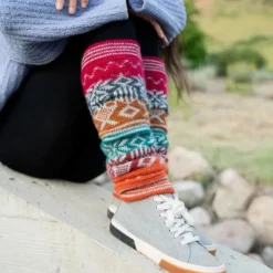 Discount Tahoe Legwarmers Sunset Knitwear