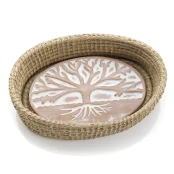 Best Tree of Life Bread Warmer Basket Tabletop | Chef Accessories