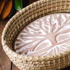 Best Tree of Life Bread Warmer Basket Tabletop | Chef Accessories