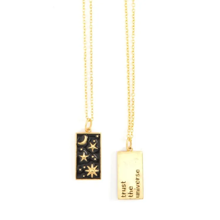 Sale Trust the Universe Pendant Necklaces
