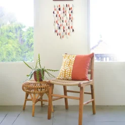 Sale Two-Tone Straight Chime – Warm Capiz Wind Chimes