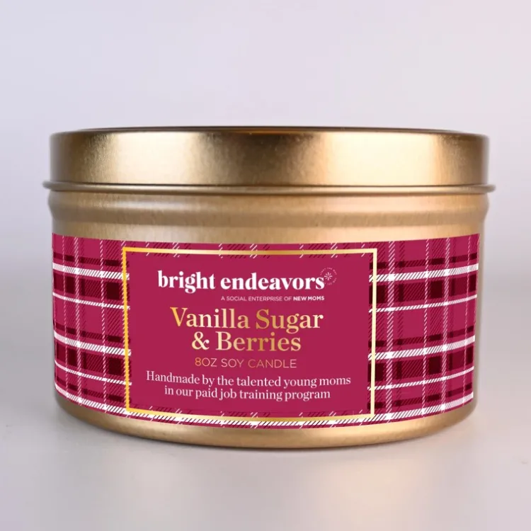 Online Vanilla Sugar & Berries Soy Candle 8 oz Candles