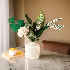 Clearance Verdant Meadow Felt Flower Bouquet Felt Flowers