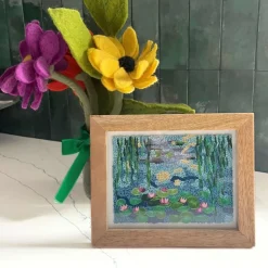 Best Water Lilies Monet Quilling Card Famous Painting Cards | Bird & Flower Cards