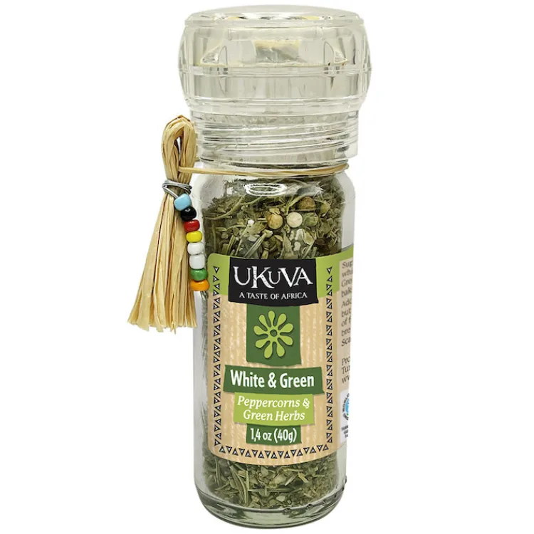 Hot White & Green Peppercorns & Herbs Food | Chef Accessories