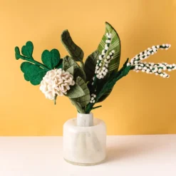 Best White Felt Hydrangea Felt Flowers