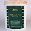 Sale Whitebark Pine Soy Candle Glass Candles