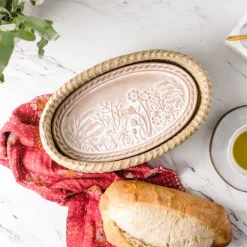 Best Wildflower Bread Warmer Basket Tabletop | Chef Accessories