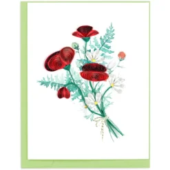 Fashion Wildflowers Quilling Cards Boxed Set Bird & Flower Cards