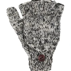 Online Women’s Blended Glittens – Natural Knitwear