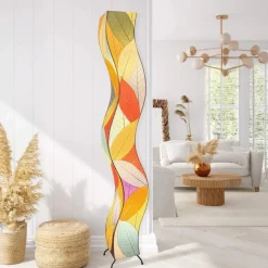 New Wrapped Wave Floor Leaf Lamp Leaf Lamps