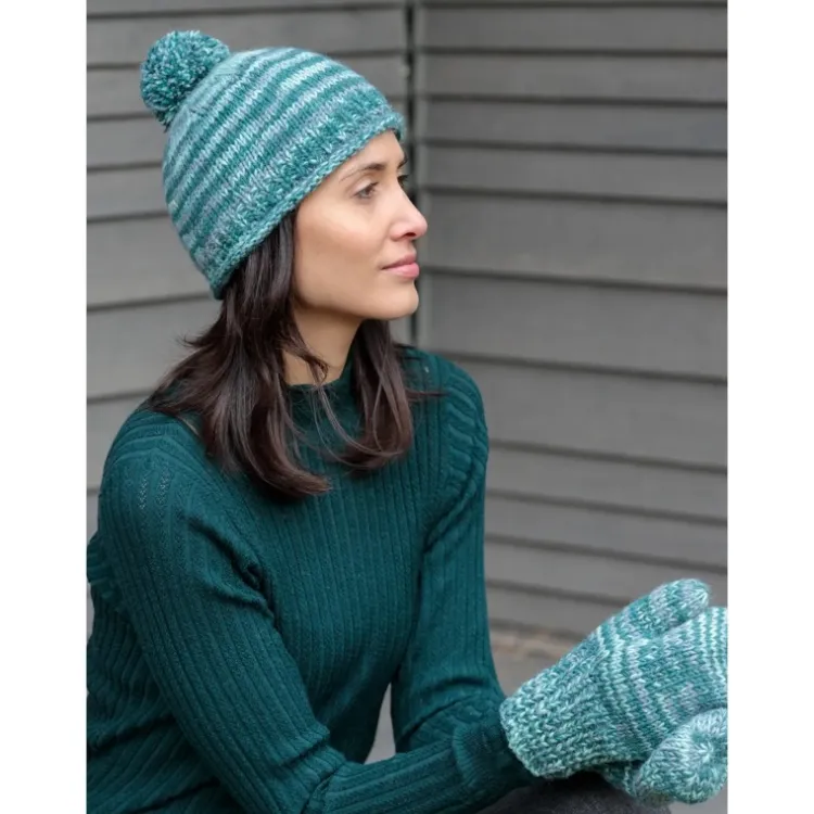 Clearance Yoko Beanie Celadon Knitwear