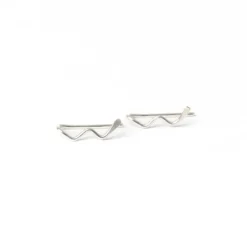 Outlet Zun Zuunn Threaded Earrings Sterling Silver Earrings